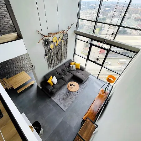 Next To The Metro Station 13th Floor Luxury Loft In Niluefer