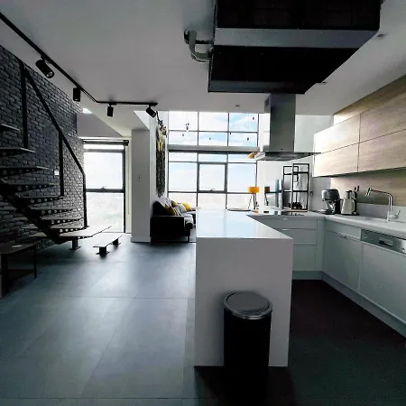 Next To The Metro Station 13th Floor Luxury Loft In Niluefer