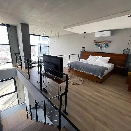 Next To The Metro Station 13th Floor Luxury Loft In Niluefer